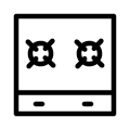 اجاق گاز دو شعله